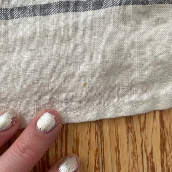 Tahari White Striped Long Sleeve Shirt Dress - Picture 11 of 11